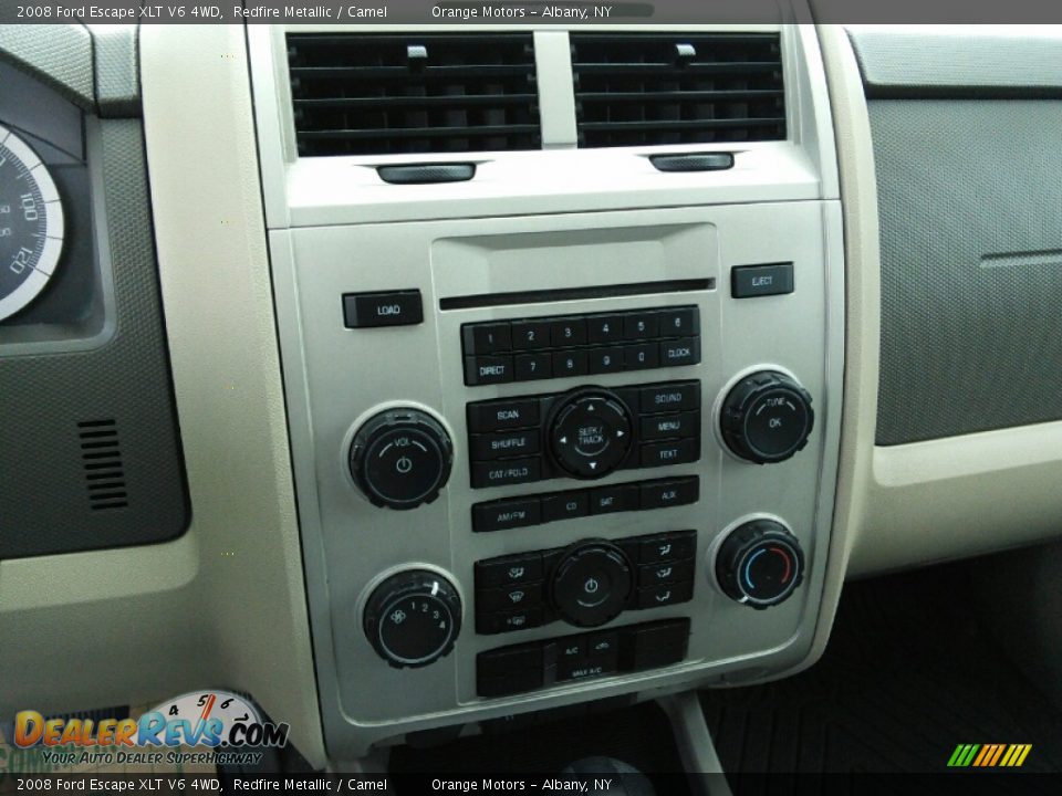 2008 Ford Escape XLT V6 4WD Redfire Metallic / Camel Photo #9