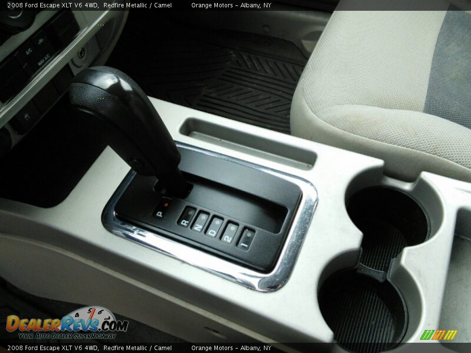 2008 Ford Escape XLT V6 4WD Redfire Metallic / Camel Photo #10