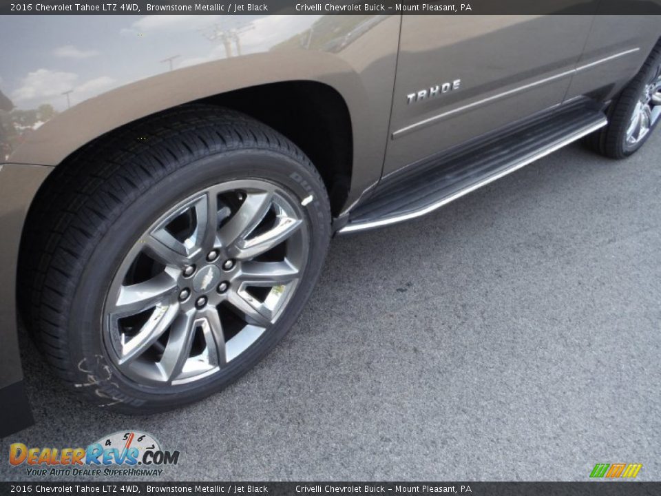 2016 Chevrolet Tahoe LTZ 4WD Brownstone Metallic / Jet Black Photo #3