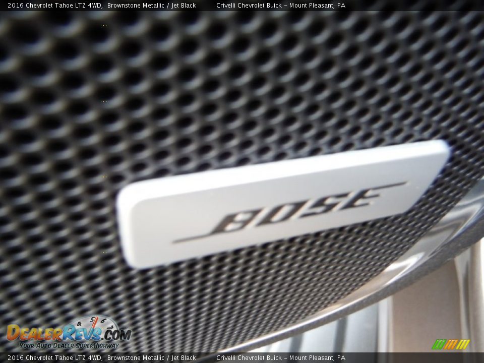 2016 Chevrolet Tahoe LTZ 4WD Brownstone Metallic / Jet Black Photo #14