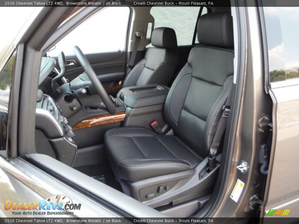 Jet Black Interior - 2016 Chevrolet Tahoe LTZ 4WD Photo #16