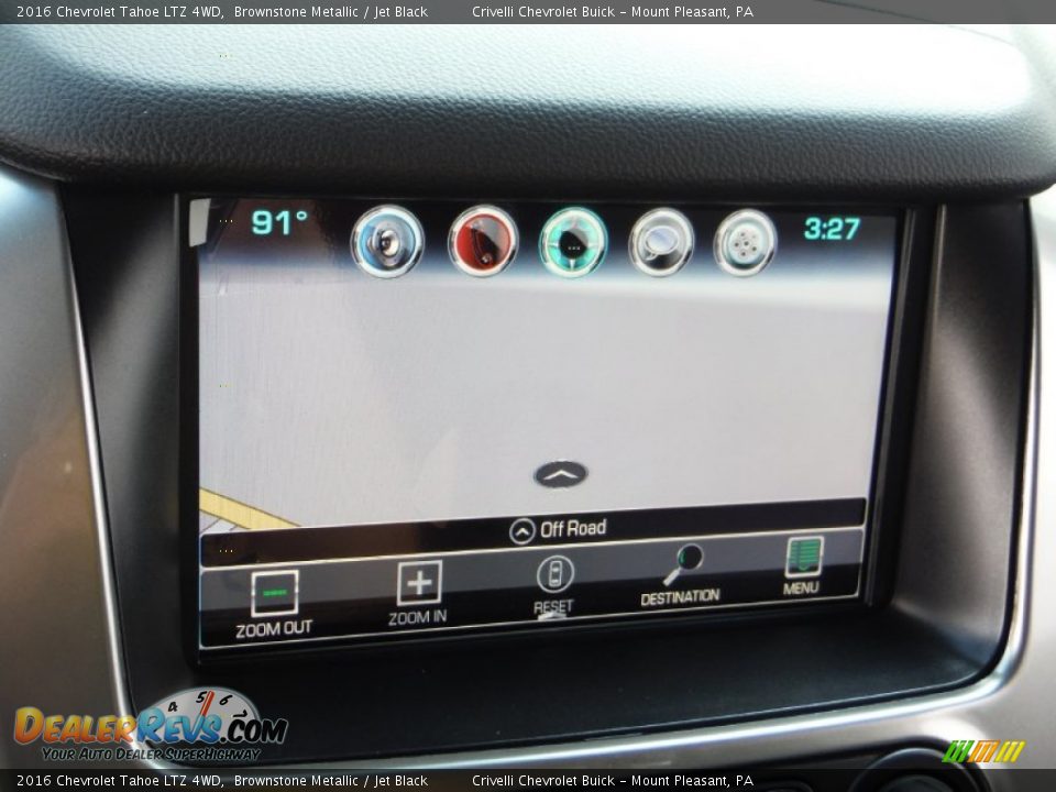 Controls of 2016 Chevrolet Tahoe LTZ 4WD Photo #22