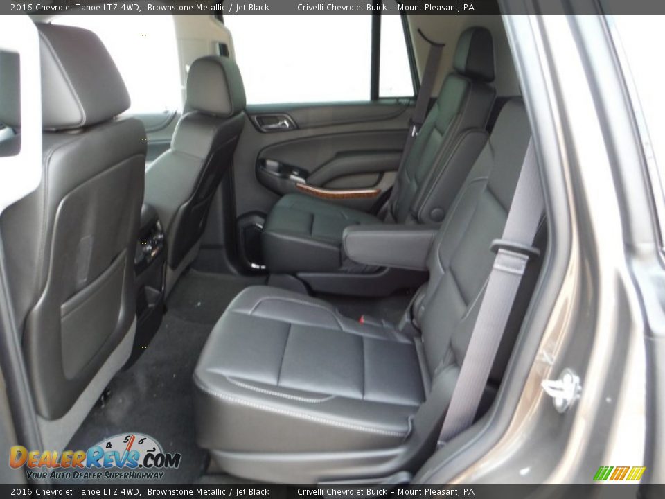 Rear Seat of 2016 Chevrolet Tahoe LTZ 4WD Photo #30