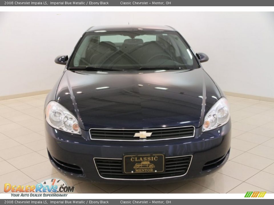 2008 Chevrolet Impala LS Imperial Blue Metallic / Ebony Black Photo #2
