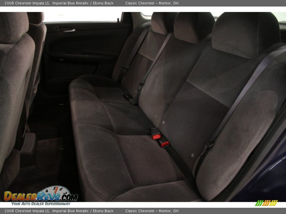 2008 Chevrolet Impala LS Imperial Blue Metallic / Ebony Black Photo #10