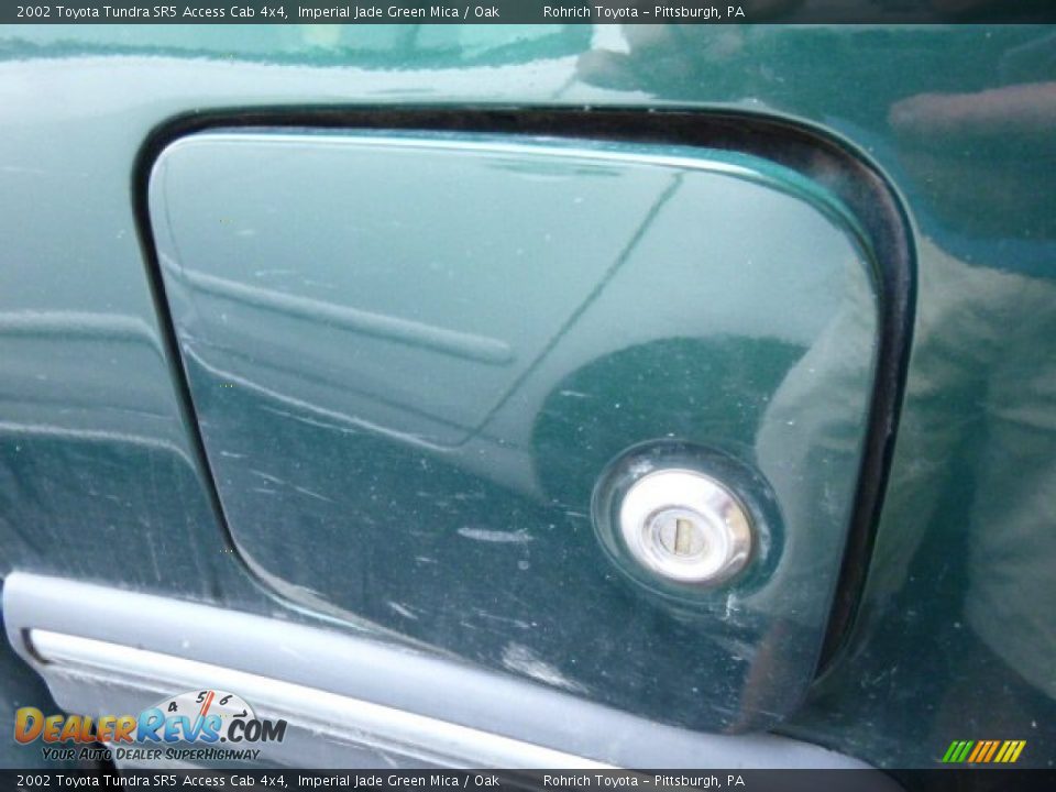 2002 Toyota Tundra SR5 Access Cab 4x4 Imperial Jade Green Mica / Oak Photo #3