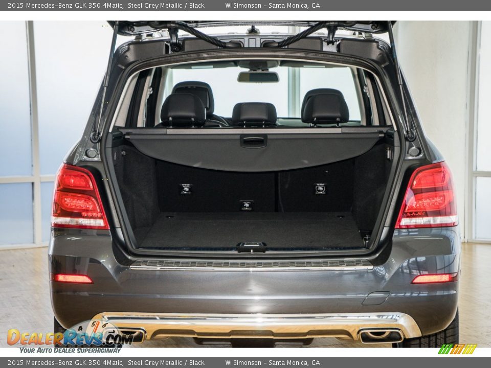 2015 Mercedes-Benz GLK 350 4Matic Steel Grey Metallic / Black Photo #5