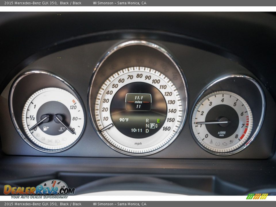 2015 Mercedes-Benz GLK 350 Black / Black Photo #7