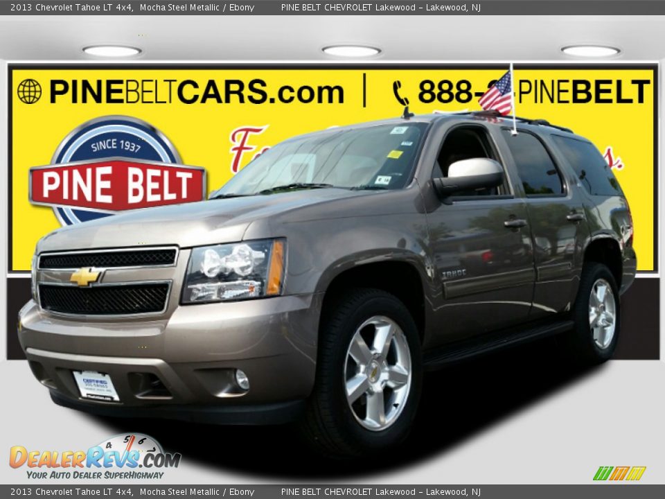 2013 Chevrolet Tahoe LT 4x4 Mocha Steel Metallic / Ebony Photo #1