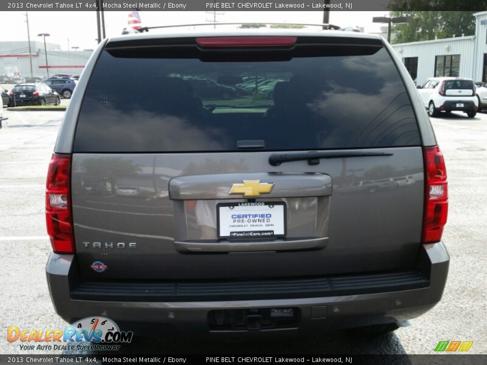 2013 Chevrolet Tahoe LT 4x4 Mocha Steel Metallic / Ebony Photo #8