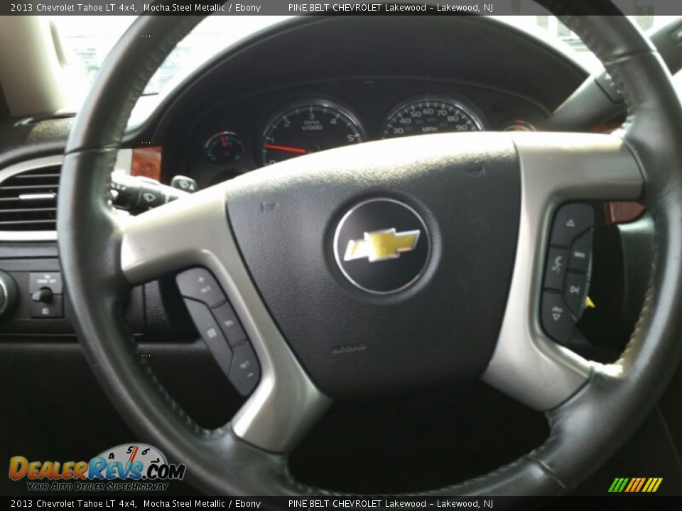 2013 Chevrolet Tahoe LT 4x4 Mocha Steel Metallic / Ebony Photo #17