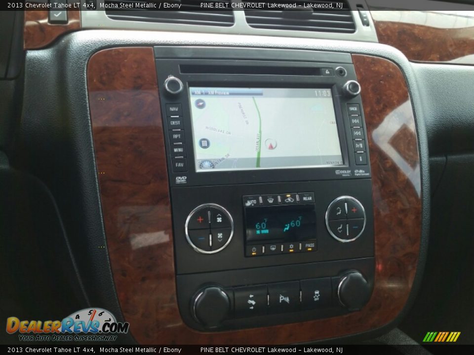 2013 Chevrolet Tahoe LT 4x4 Mocha Steel Metallic / Ebony Photo #18