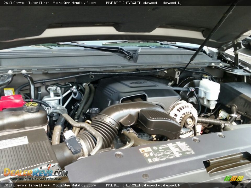 2013 Chevrolet Tahoe LT 4x4 Mocha Steel Metallic / Ebony Photo #26