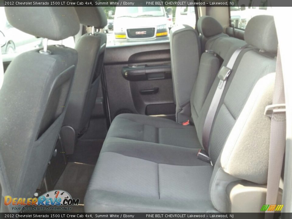 2012 Chevrolet Silverado 1500 LT Crew Cab 4x4 Summit White / Ebony Photo #13