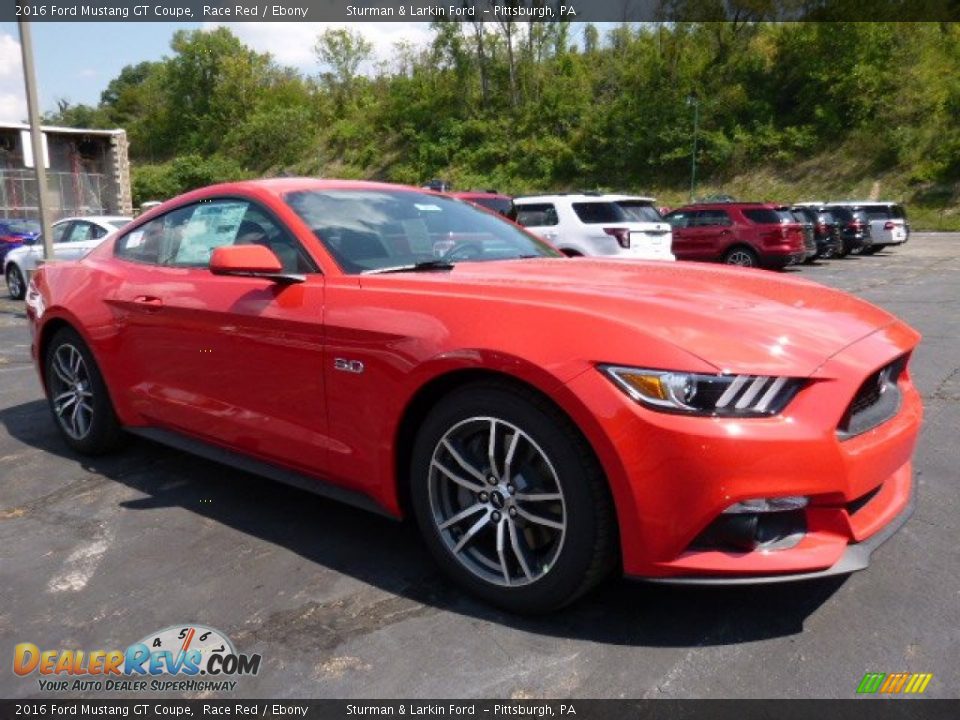 2016 Ford Mustang GT Coupe Race Red / Ebony Photo #1