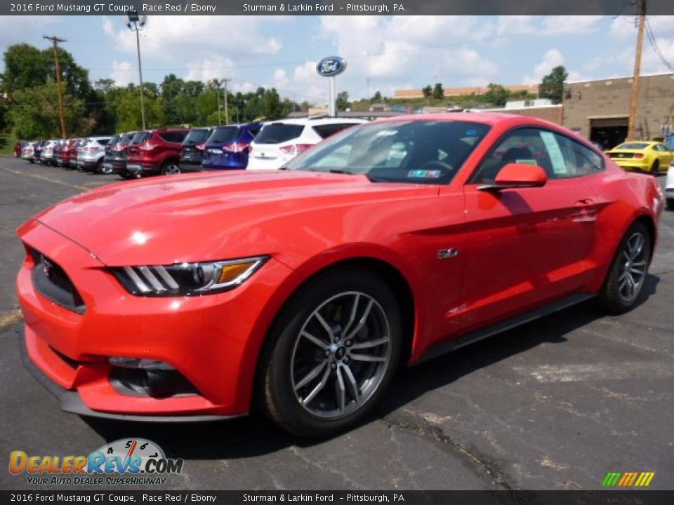 2016 Ford Mustang GT Coupe Race Red / Ebony Photo #5
