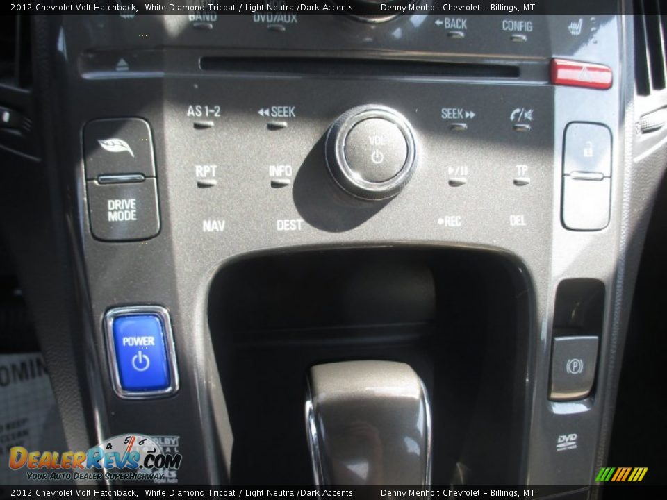 2012 Chevrolet Volt Hatchback White Diamond Tricoat / Light Neutral/Dark Accents Photo #14