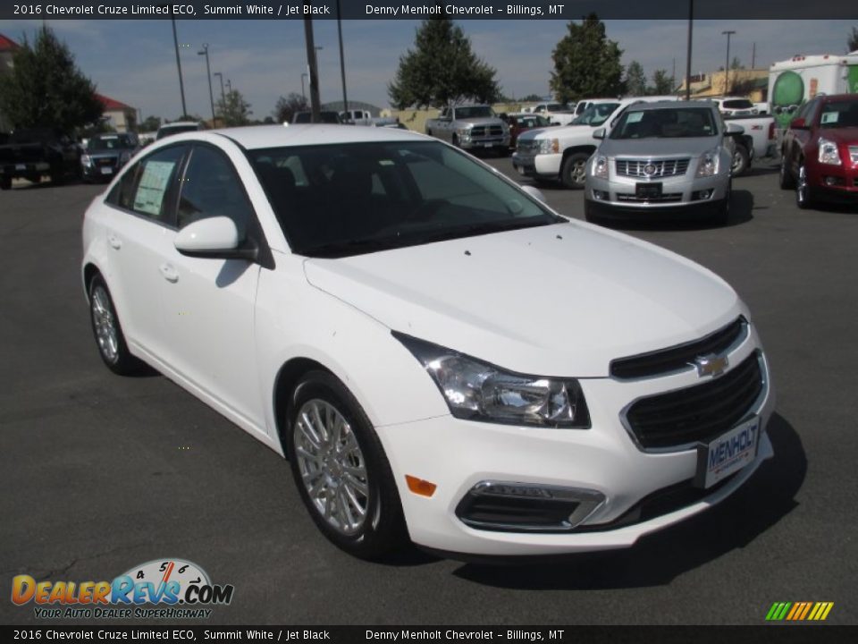 2016 Chevrolet Cruze Limited ECO Summit White / Jet Black Photo #1