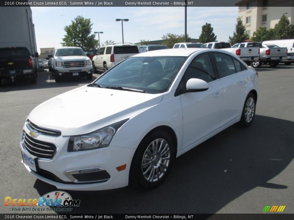2016 Chevrolet Cruze Limited ECO Summit White / Jet Black Photo #2