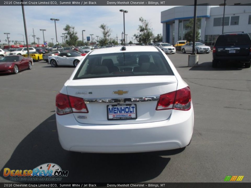 2016 Chevrolet Cruze Limited ECO Summit White / Jet Black Photo #5
