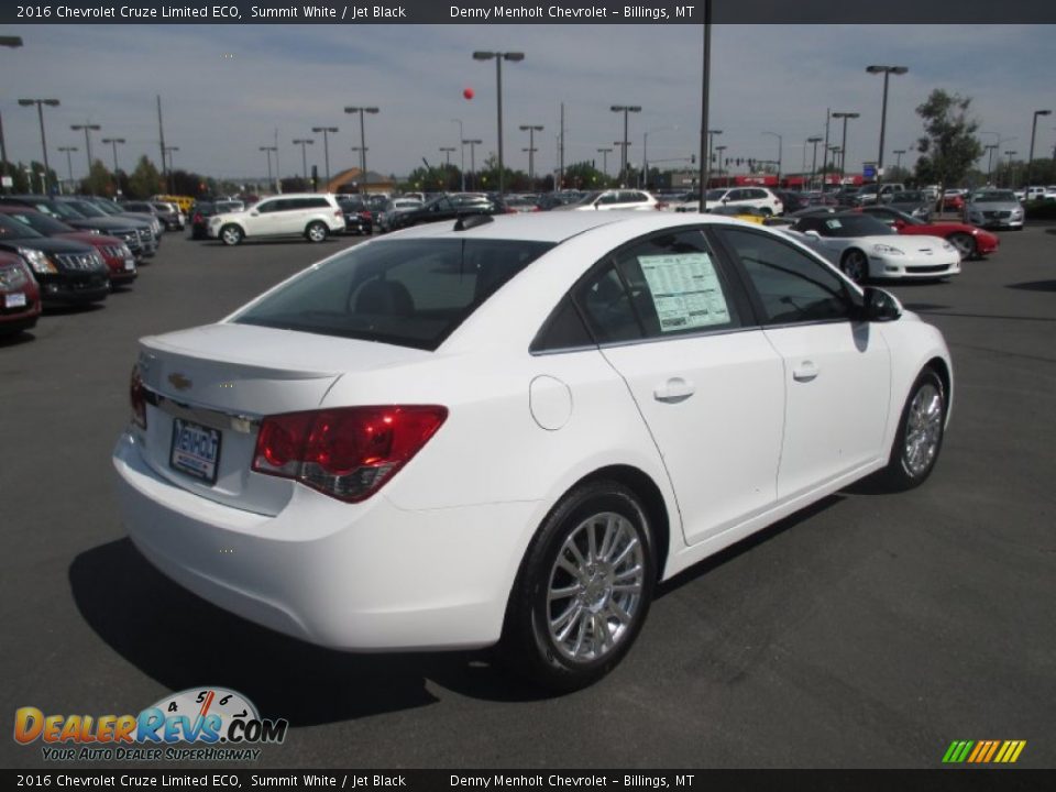 2016 Chevrolet Cruze Limited ECO Summit White / Jet Black Photo #6