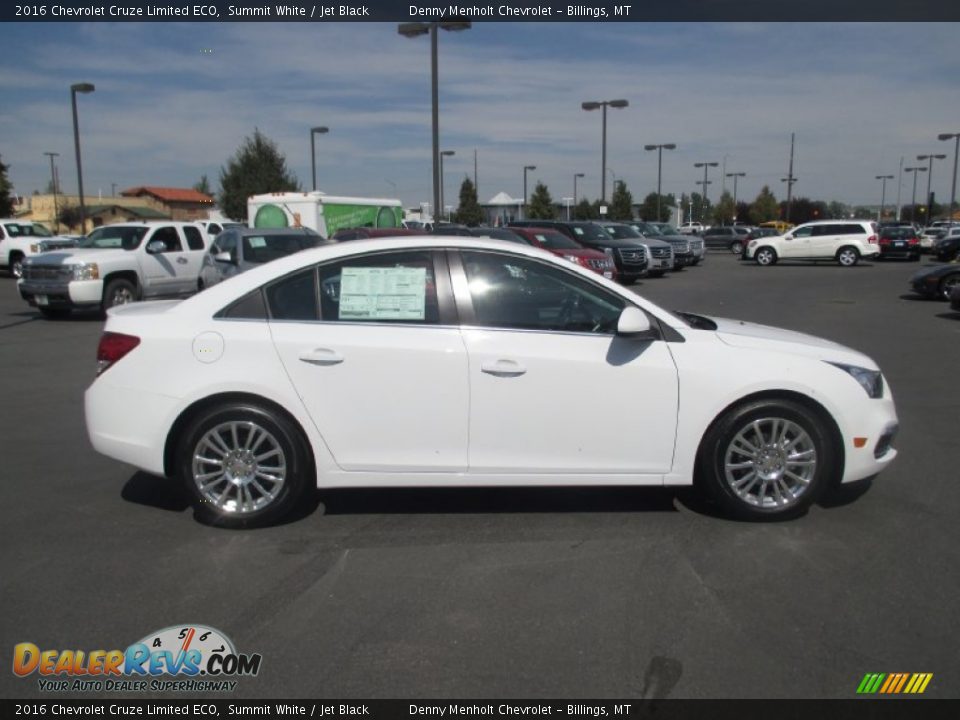 2016 Chevrolet Cruze Limited ECO Summit White / Jet Black Photo #7