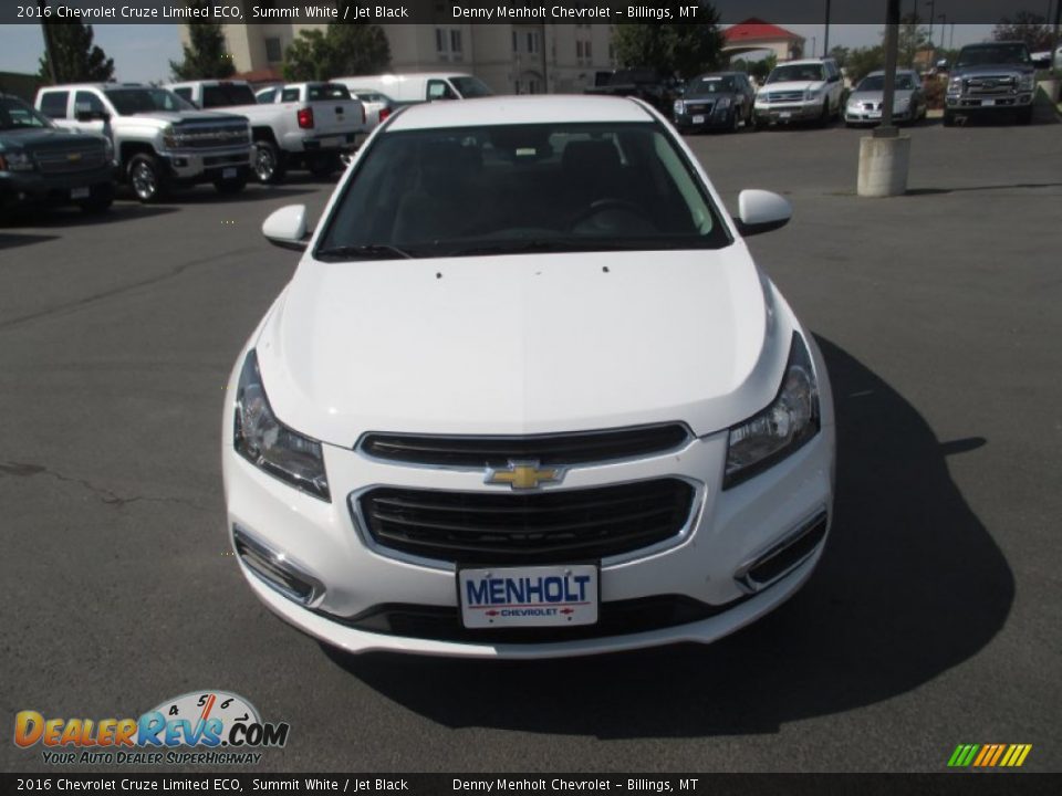 2016 Chevrolet Cruze Limited ECO Summit White / Jet Black Photo #8