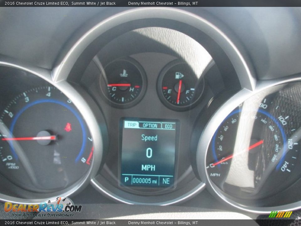 2016 Chevrolet Cruze Limited ECO Summit White / Jet Black Photo #13