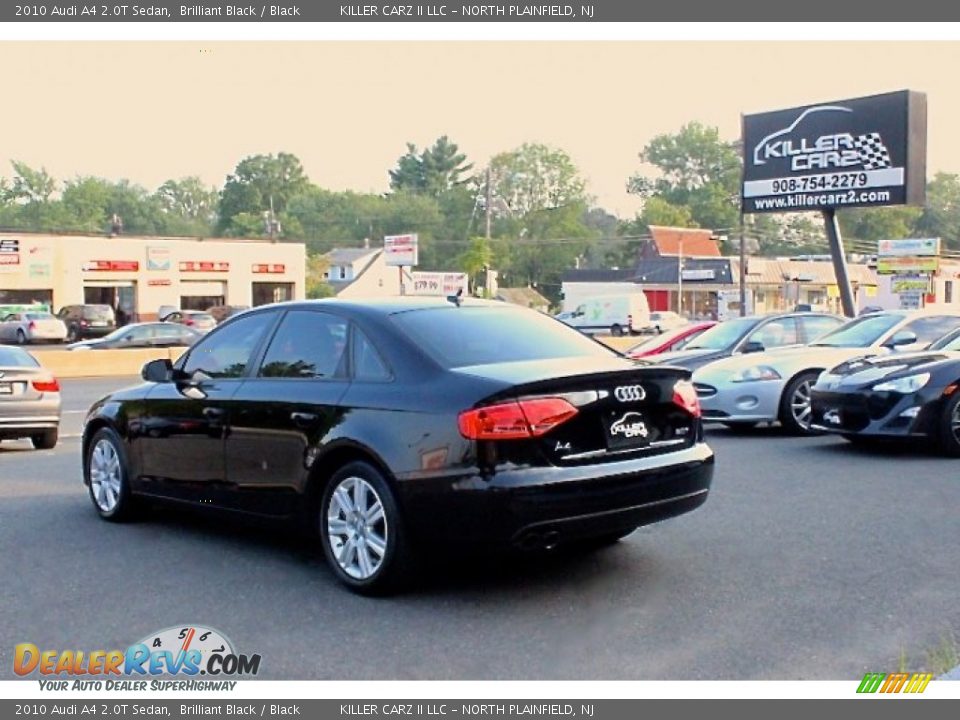 2010 Audi A4 2.0T Sedan Brilliant Black / Black Photo #5