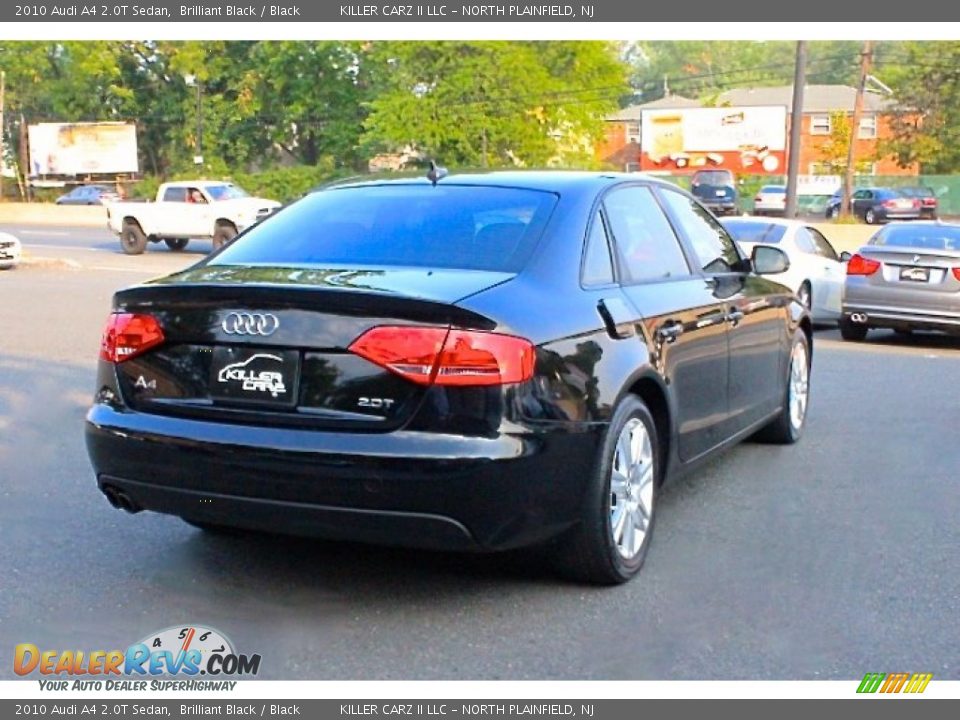 2010 Audi A4 2.0T Sedan Brilliant Black / Black Photo #9
