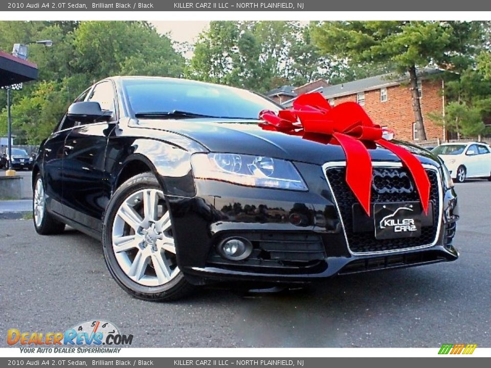 2010 Audi A4 2.0T Sedan Brilliant Black / Black Photo #11