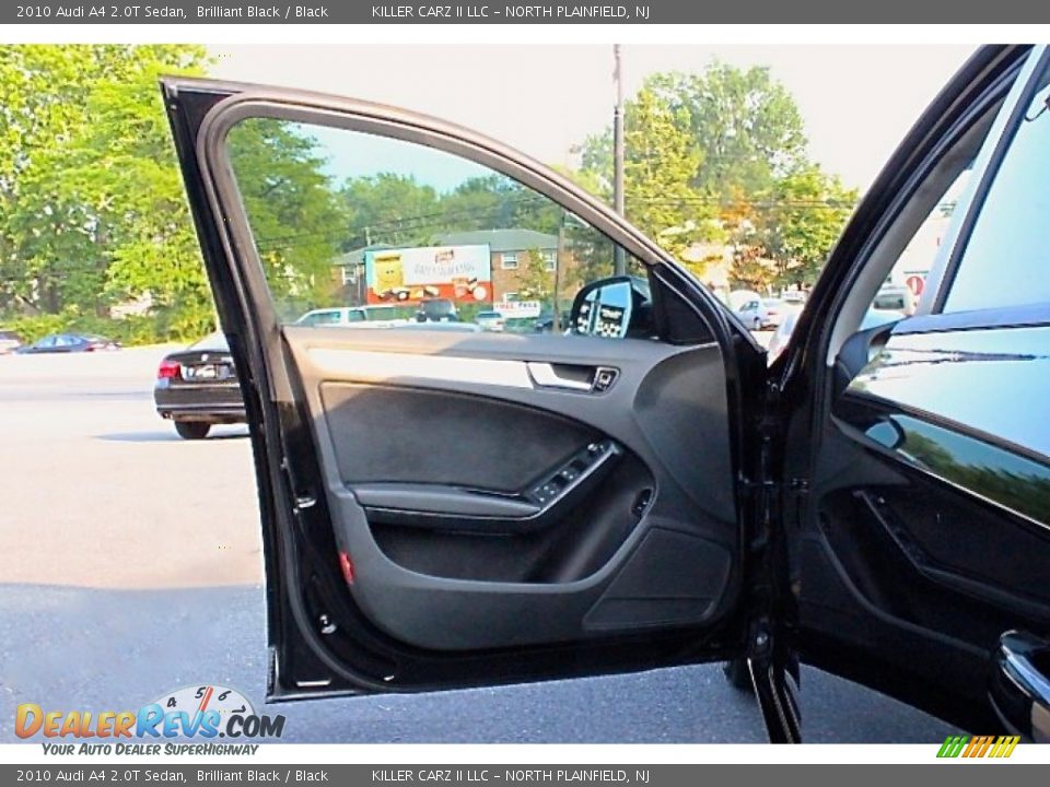 2010 Audi A4 2.0T Sedan Brilliant Black / Black Photo #13