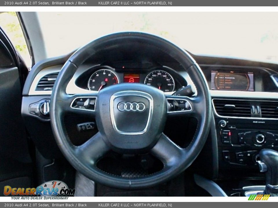 2010 Audi A4 2.0T Sedan Brilliant Black / Black Photo #19