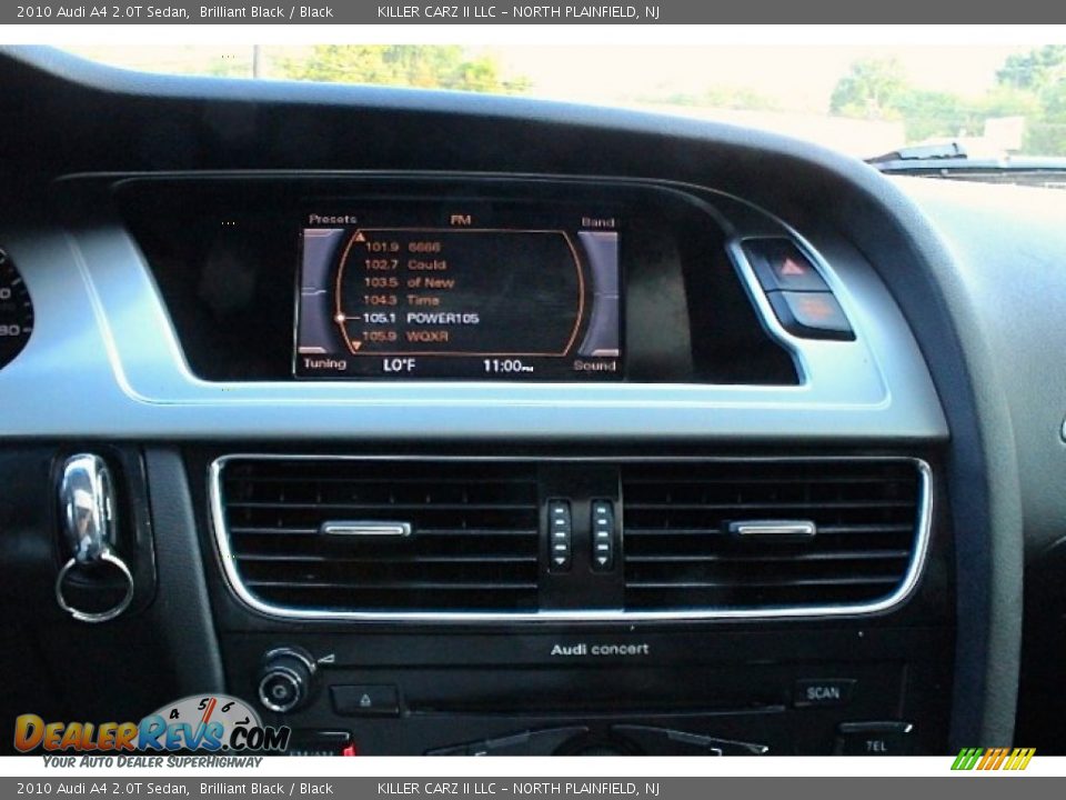 2010 Audi A4 2.0T Sedan Brilliant Black / Black Photo #21