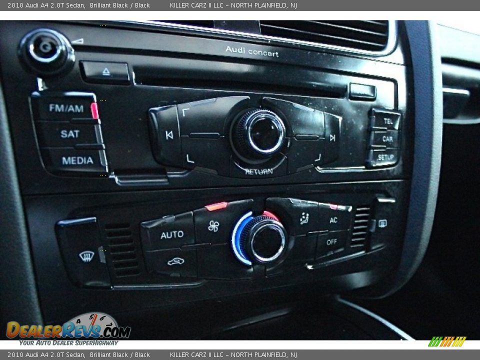 2010 Audi A4 2.0T Sedan Brilliant Black / Black Photo #22