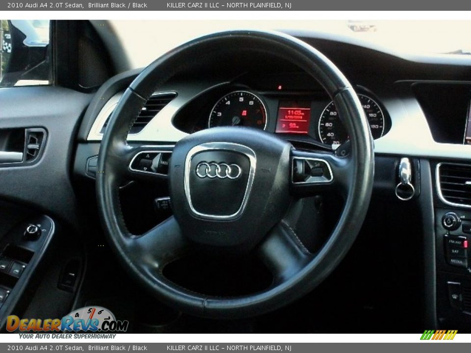 2010 Audi A4 2.0T Sedan Brilliant Black / Black Photo #34