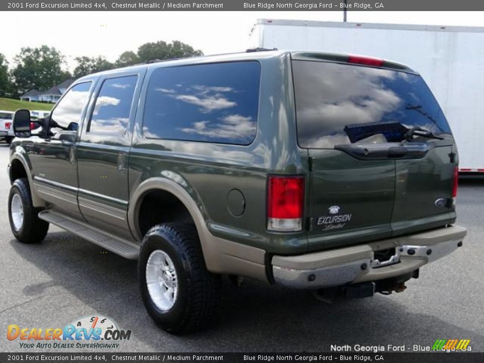 2001 Ford Excursion Limited 4x4 Chestnut Metallic / Medium Parchment Photo #3