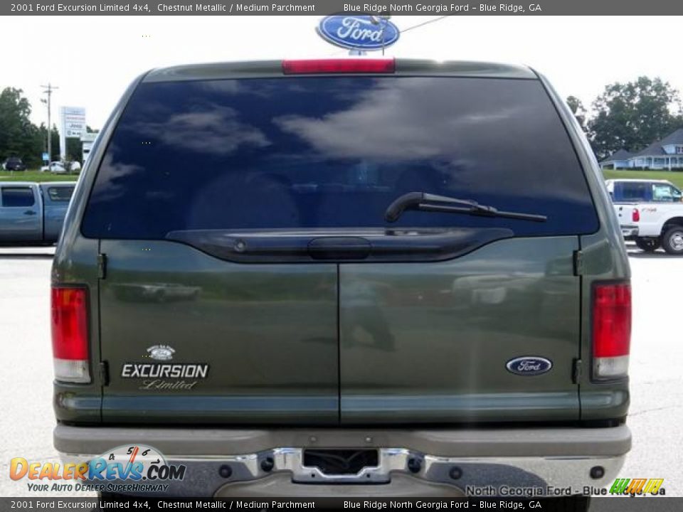2001 Ford Excursion Limited 4x4 Chestnut Metallic / Medium Parchment Photo #4