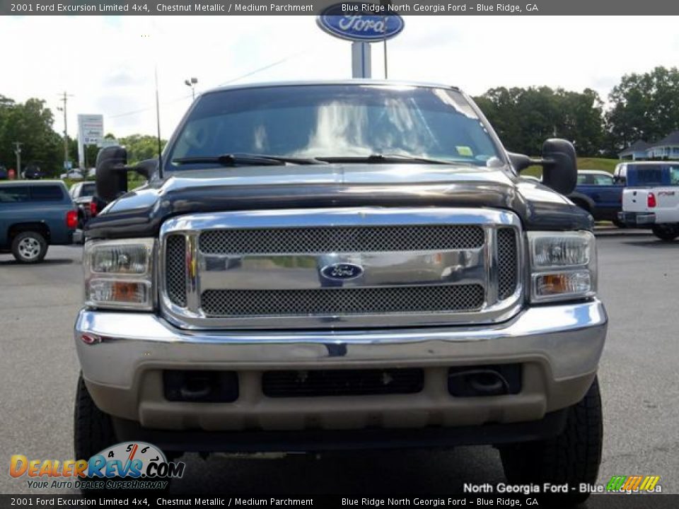 2001 Ford Excursion Limited 4x4 Chestnut Metallic / Medium Parchment Photo #8