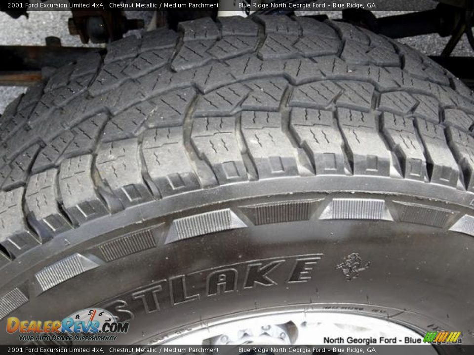 2001 Ford Excursion Limited 4x4 Chestnut Metallic / Medium Parchment Photo #10