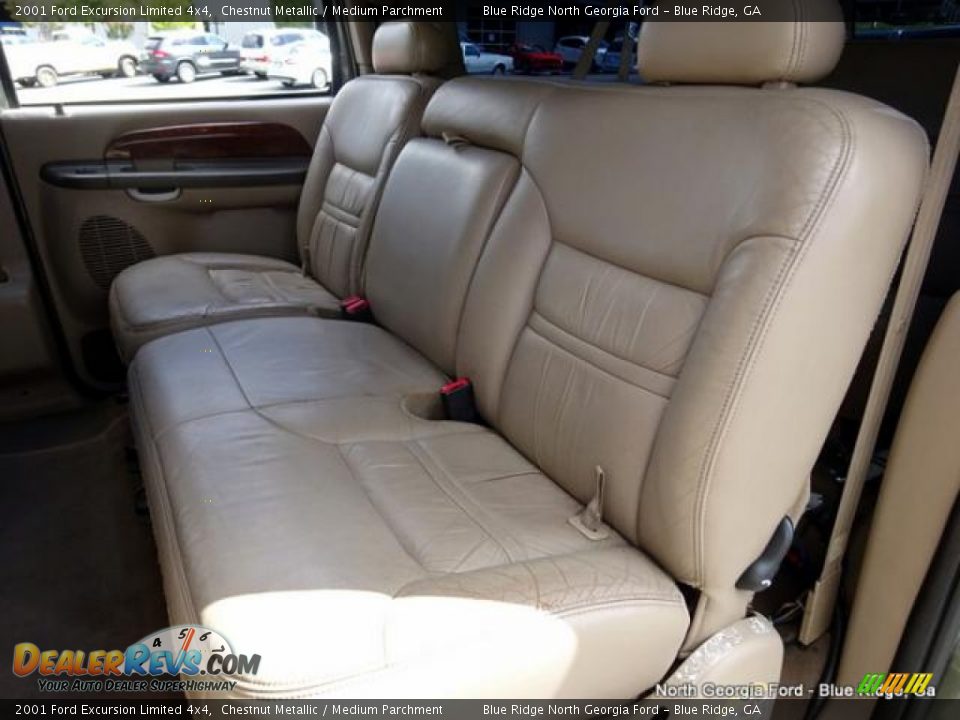 2001 Ford Excursion Limited 4x4 Chestnut Metallic / Medium Parchment Photo #14
