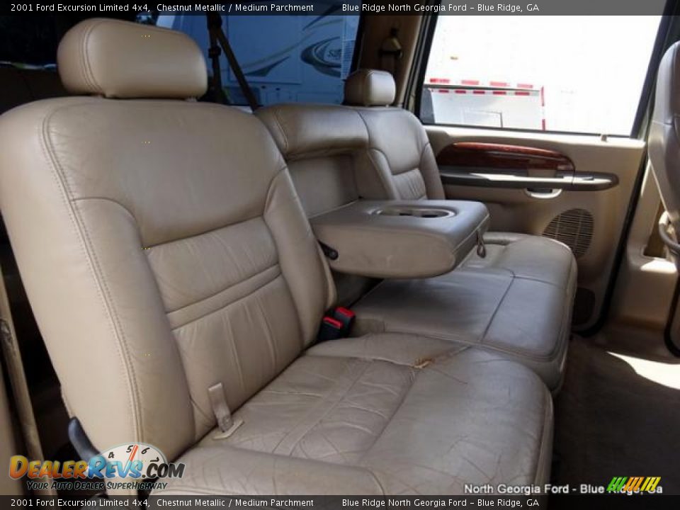 2001 Ford Excursion Limited 4x4 Chestnut Metallic / Medium Parchment Photo #15