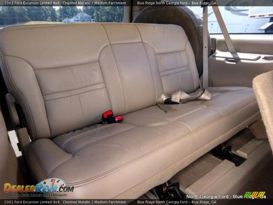 2001 Ford Excursion Limited 4x4 Chestnut Metallic / Medium Parchment Photo #16