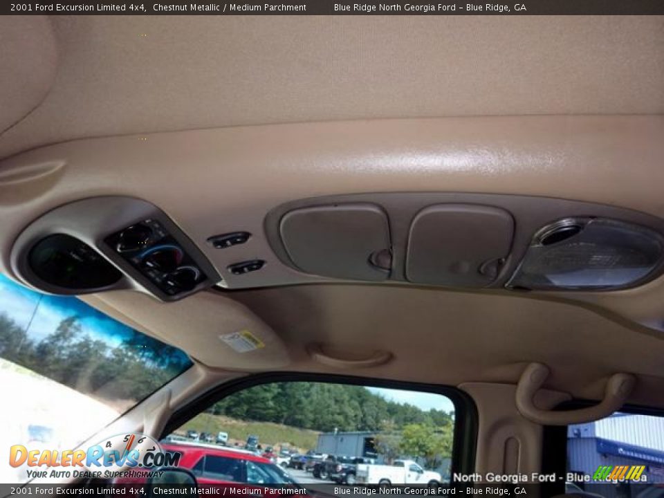 2001 Ford Excursion Limited 4x4 Chestnut Metallic / Medium Parchment Photo #24