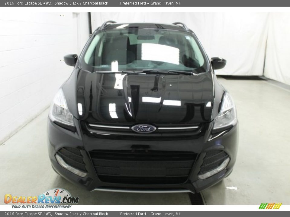 2016 Ford Escape SE 4WD Shadow Black / Charcoal Black Photo #2