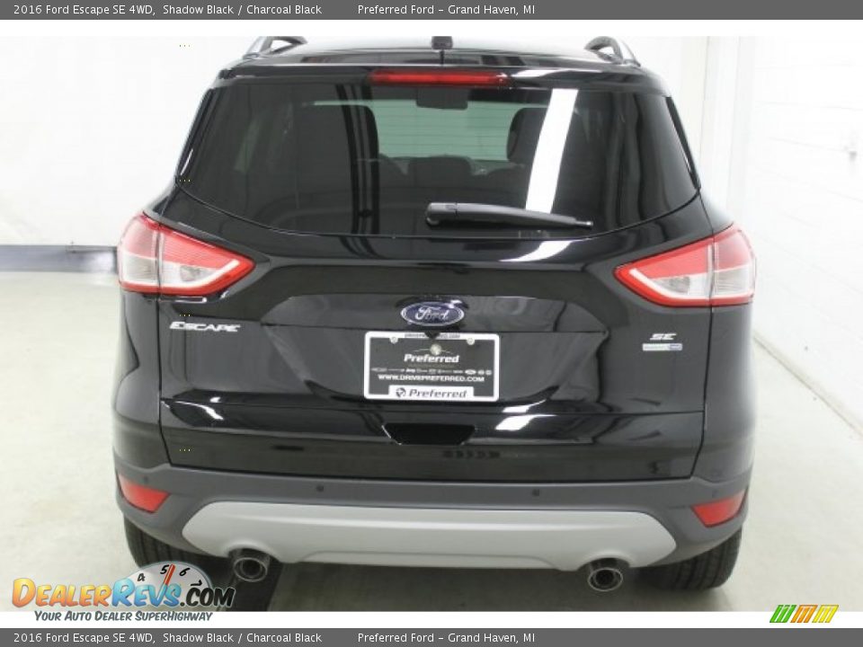 2016 Ford Escape SE 4WD Shadow Black / Charcoal Black Photo #5