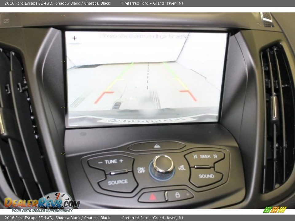 2016 Ford Escape SE 4WD Shadow Black / Charcoal Black Photo #10