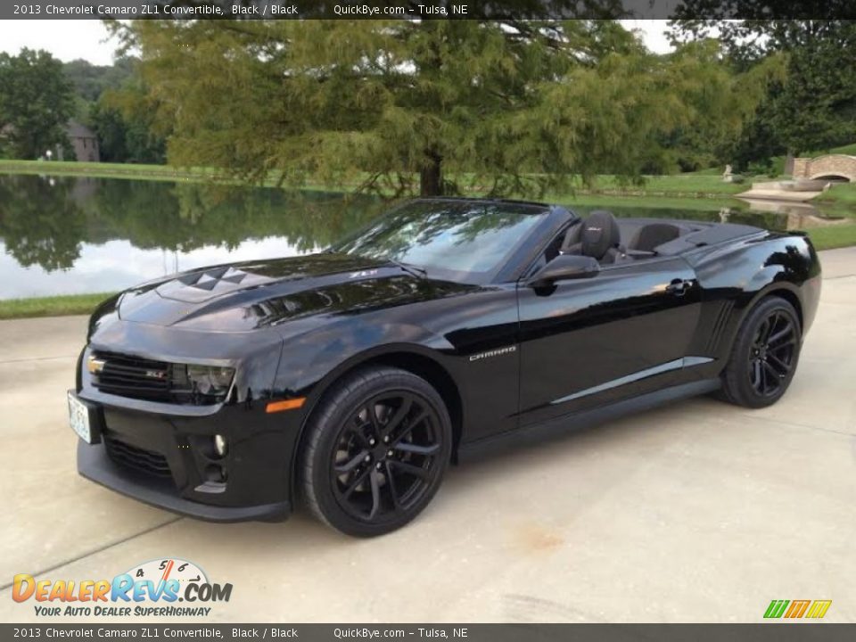 Front 3/4 View of 2013 Chevrolet Camaro ZL1 Convertible Photo #1