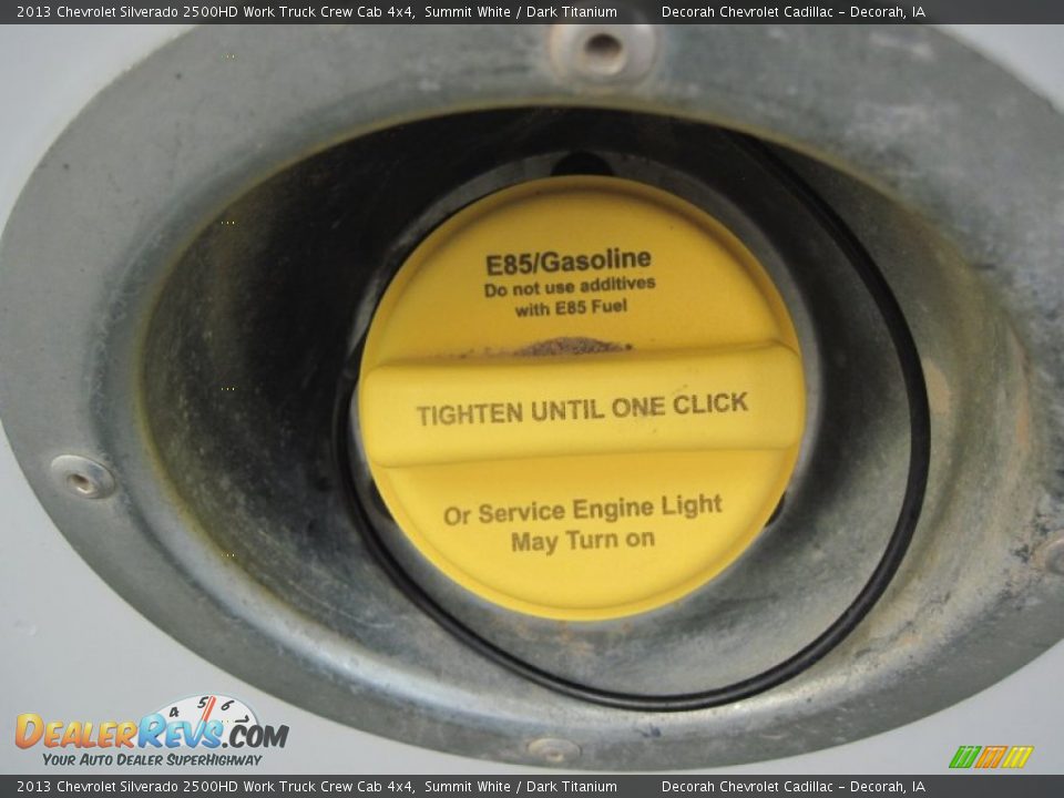 2013 Chevrolet Silverado 2500HD Work Truck Crew Cab 4x4 Summit White / Dark Titanium Photo #15