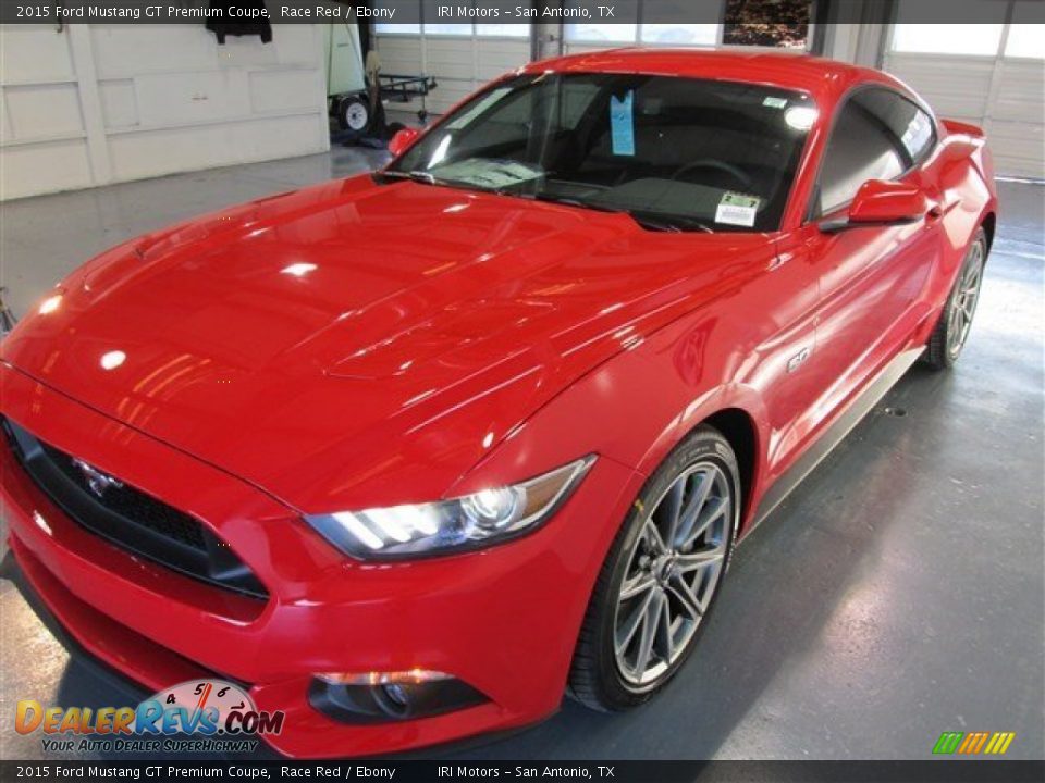 2015 Ford Mustang GT Premium Coupe Race Red / Ebony Photo #3